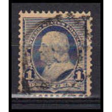 Used 219 1c Benjamin Franklin Fine RA0641