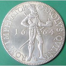 1664 Charles V. Challenge Coin, Souvenir. Replica. 97.