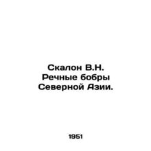 Rock V.N. River Beavers of North Asia. In Russian /Skalon V.N. Rechnye bobry Se