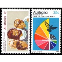 Australia 1972 Christmas Set MVLH - SG 530-1