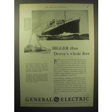 1930 General Electric Ad - S.S. Pennsylvania