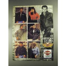 1992 Harley-Davidson MotorClothes Ad - American Legend