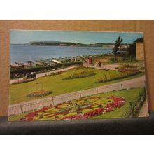GREENHILL GARDENS, WEYMOUTH, DORSET. used vintage postcard by Dennis 1965 pm =