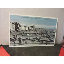 ROYAL PARADE AND BEACH ROAD, WESTON-SUPER-MARE used postcard by E T W Dennis (a=