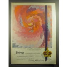 1945 Prince Matchabelli Stradivari Perfume Advertisement - Henriette Reiss