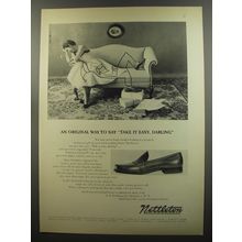 1953 Nettleton Shoes Ad - photo by Bert Stern - Say Take It Easy