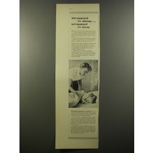 1954 U.S. Savings Bonds Ad - Wrapped in sleep.. wrapped in love