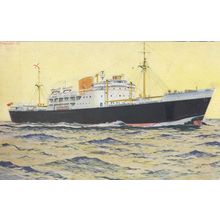 Escalante Royal Mail Ship Old Postcard
