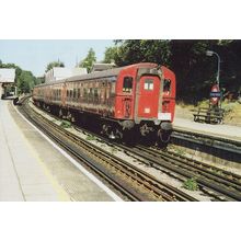 Sarah Siddons London Underground Tube Train at Cricklewood Station Postcard