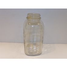 Vintage Ball Perfect Mason Regular Mouth Ribbed Jar 1920's 1930's Clear 2 qt