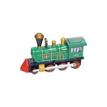 MS432 - Collectible Tin Toy - Locomotive - 3"H x 1.5"W x 5"D