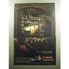 2009 Canon EOS 5D Mark II Camera Advertisement - Time to Think Bigger