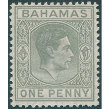 Bahamas 1942 1d pale slate SG150ab MNH