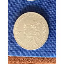 Umlaufmünze Frankreich 1 Franc 1975