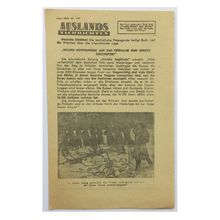 Original WW2 Russian/Soviet Air Drop Propaganda Leaflet. - Code 1004. - 1942.