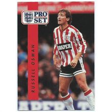 1990/1991 Pro Set Footbal - #206 - Russell Osman