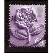 ENGLAND 68P 'TUDOR ROSE' (EN5) FINE USED (EBID25005)