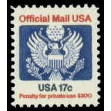O130 17c Eagle Very Fine MNH G0753