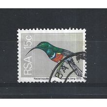 SouthAfrica.SG358 15c Greater Double-collared Sunbird.Fine Used.Sep25g