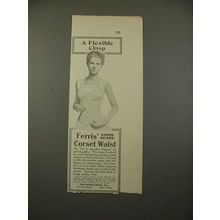 1900 Ferris Good Sense Corset Waist Ad - Flexible Clasp