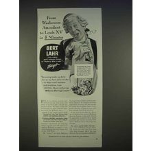 1940 Williams Shaving Cream Ad - Bert Lahr