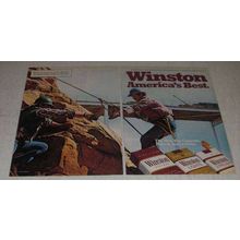 1982 2-page Winston Cigarettes Ad - America's Best