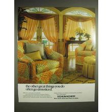 1988 Schumacher Fabrics, Carpet Ad - Great Things