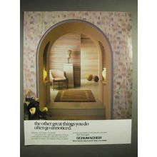1988 Schumacher Wallcoverings Ad - Great Things