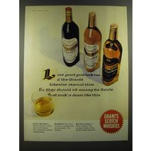 1964 Grant's Standfast, Glenfiddich and Best Procurable Scotch Ad - Lord grant