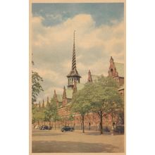 Borsen The Exchange Denmark Old Postcard