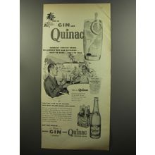 1953 Canada Dry Quinac Advertisement - This is gin and Quinac