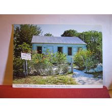 "HELL" POST OFFICE, CAYMAN ISLANDS, BRITISH WEST INDIES, used postcard. #