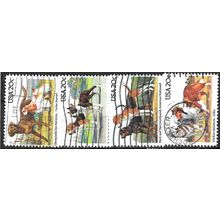 1984 Michel 1708/1711 - fine used (o) - DOG