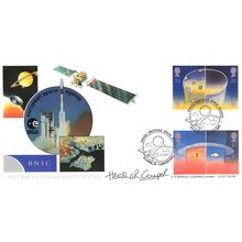 Heather Couper BNSC Astronomy Space Travel Hand Signed FDC