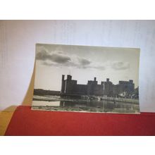 CAERNARVON CASTLE, unused vintage postcard RP Crown copywrite =