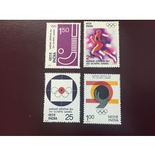 ICOLLECTZONE India 724-27 Olympics VF NH