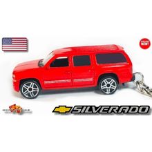 HTF KEYCHAIN RED CHEVY TAHOE/SUBURBAN/GMC YUKON CUSTOM Ltd