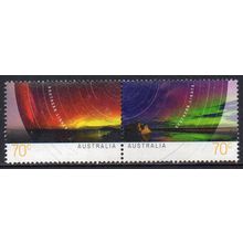 Australia 2014 Southern Lights - 70c Joined Pair Used