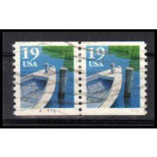 Used 2529 19c Fishing Boat Very Fine CNP Left A1111 PA1277