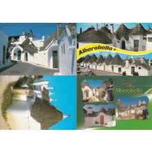 Houses In Alberobello 4x Italy Postcard s