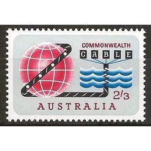 Australia 1963 SG362 2/3d COMPAC Mounted Mint .