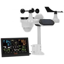 7-in-1 Wireless Weather Station, 7.5 in Large Color Display, Digital Home We...
