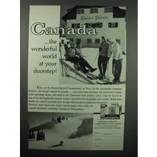 1960 Canada Tourism Ad - The Wonderful World