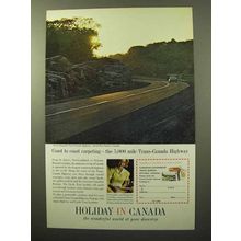 1964 Canada Tourism Ad - Coast to Coast Carpeting
