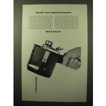 1964 Bell & Howell Autoload Movie Camera Ad - Hammer