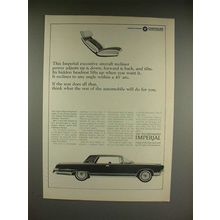 1966 Chrysler Imperial Crown Coupe Car Ad!