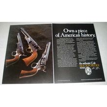 1979 Colt Ad - 1860 Army, 1862 Pocket Police Revolvers