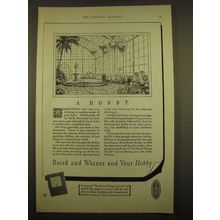 1924 Baird and Warner Ad - A Hobby