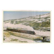 no 41241 steam engine.unused postcard Collect a Classic.. no 2 of 20 =