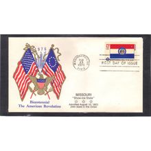 FDC Boerger Cachets 1656 13c Missouri (Cachet-U/A) CV00711